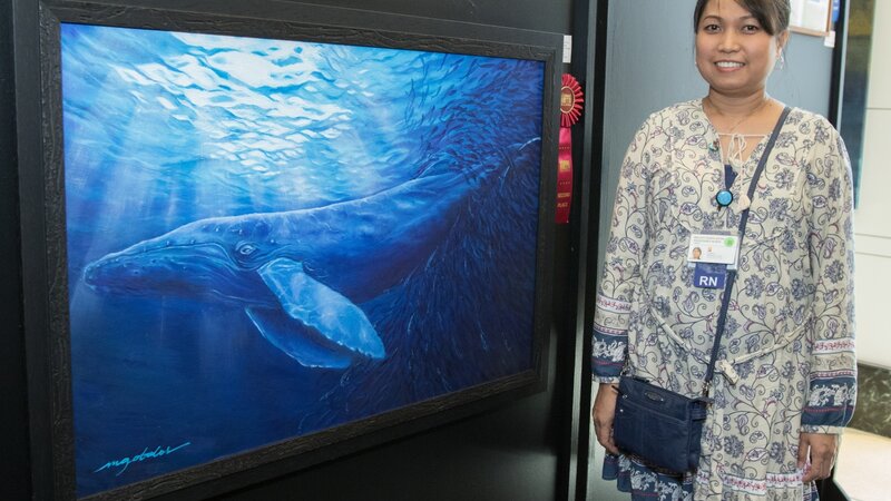 12th Annual Exhibit Dive Into the Blue