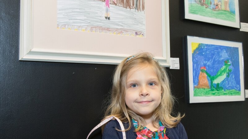 12th Annual Exhibit Tiny Ballet Dancer