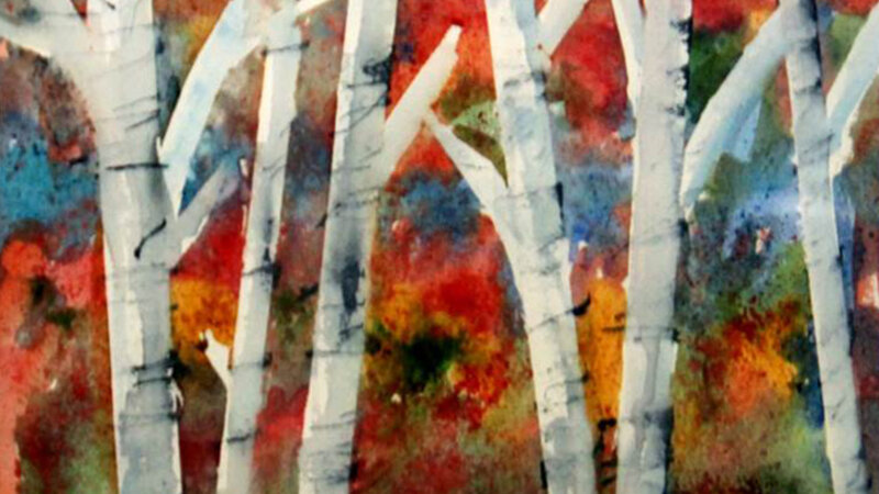 26th Annual Exhibit Birch Trees