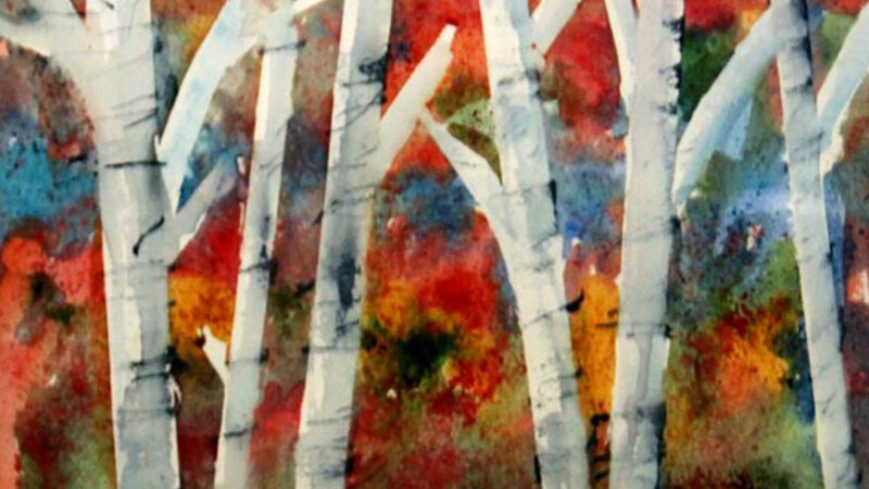 26th Annual Exhibit Birch Trees