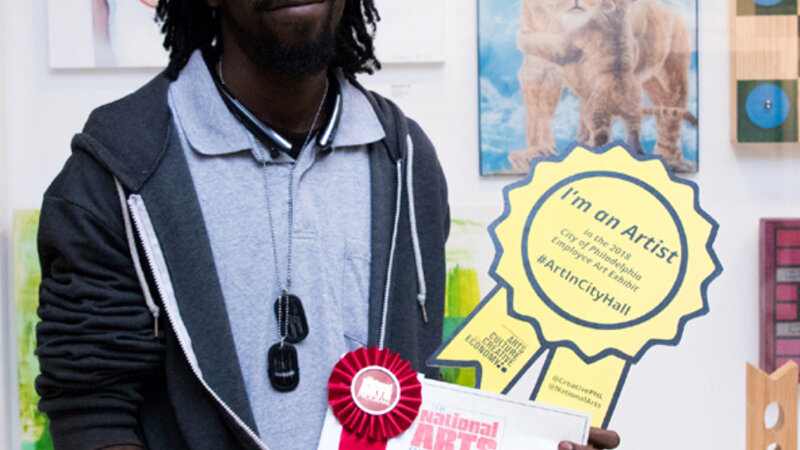 19th Annual Exhibit Lioness and Son