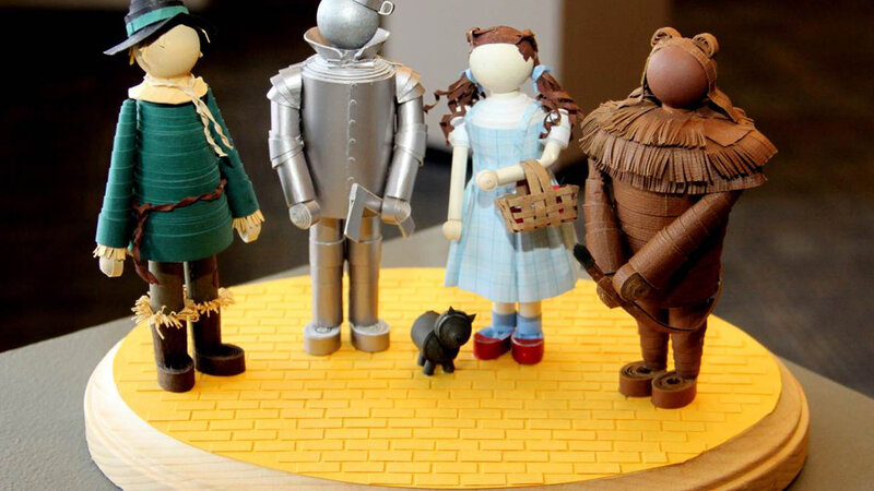 26th Annual Exhibit Dorothy and Friends - Minifolk