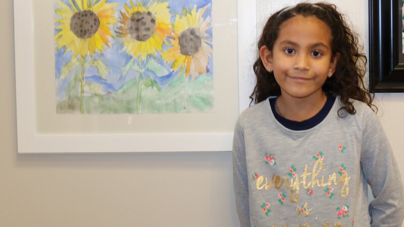 13th Annual Exhibit Flowers Girls