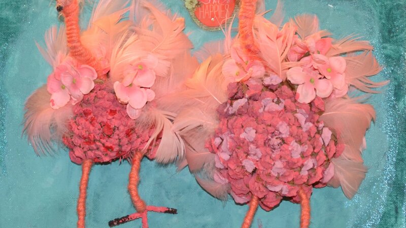 11th Annual Exhibit Flamingo Friends