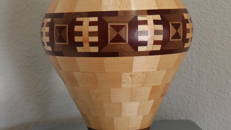 13th Annual Exhibit Wood Turning with Lid