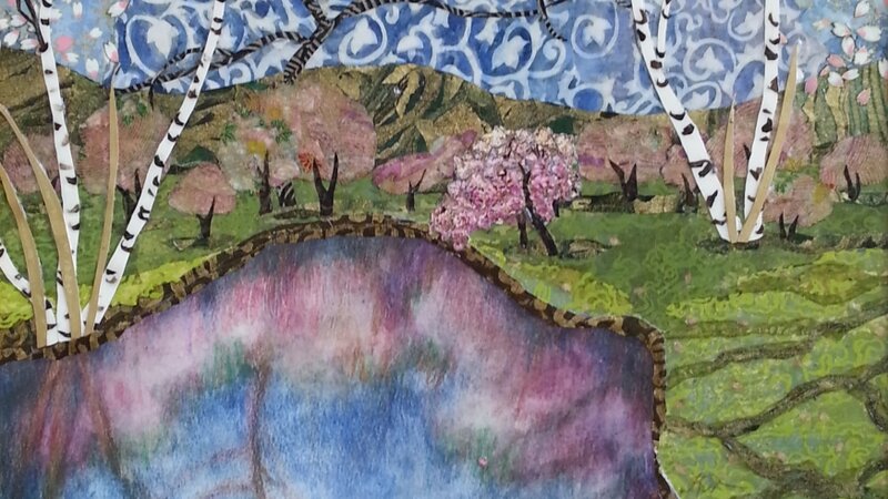 16th Annual Exhibit Cherry Blossoms in the Wind