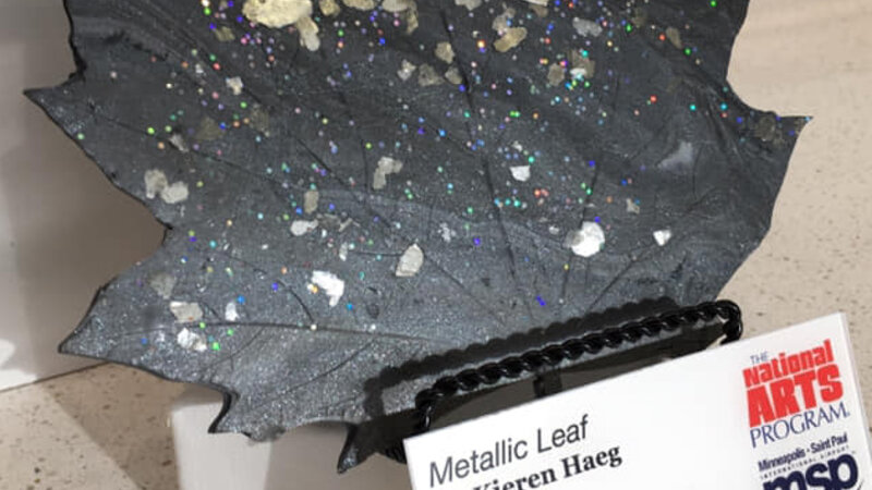 8th Annual Exhibit Metallic Leaf