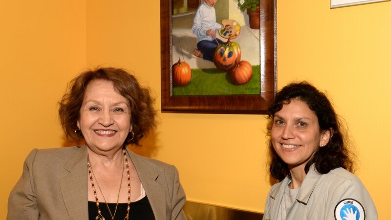 3rd Annual Exhibit Kiky Painting Pumpkins