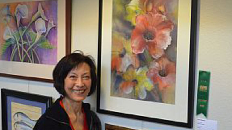 13th Annual Exhibit Red Flowers