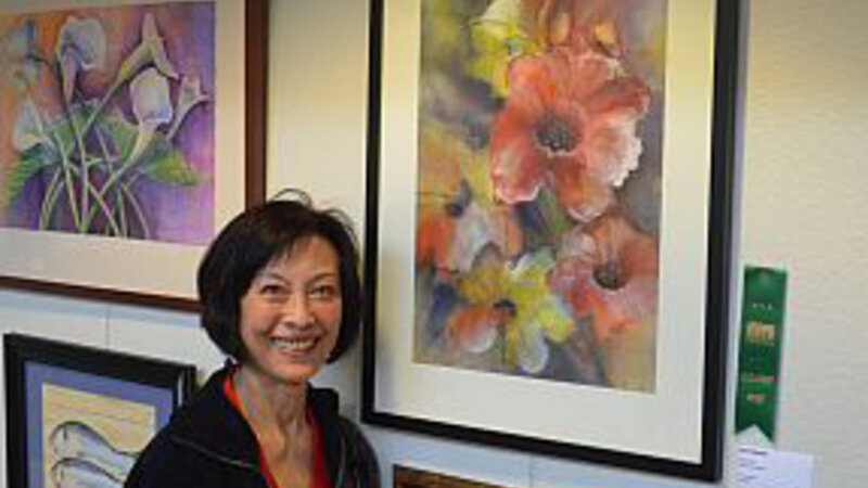 13th Annual Exhibit Red Flowers