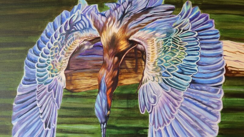 12th Annual Exhibit Blue Heron