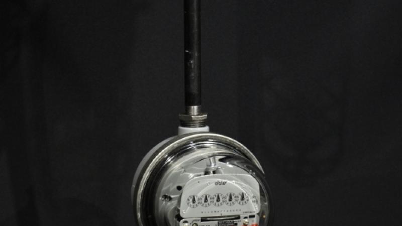 9th Annual Exhibit Meter Lamp