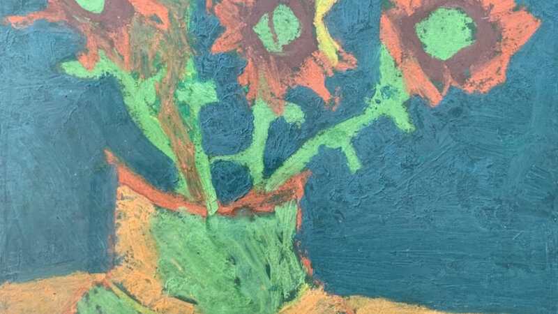 14th Annual Exhibit Van Gogh Sunflower Study