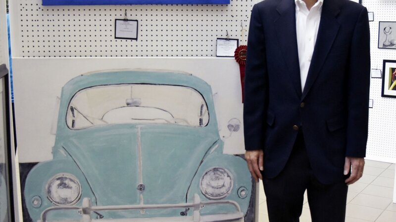 5th Annual Exhibit 1961 Volkswagen Ocean Green Bug