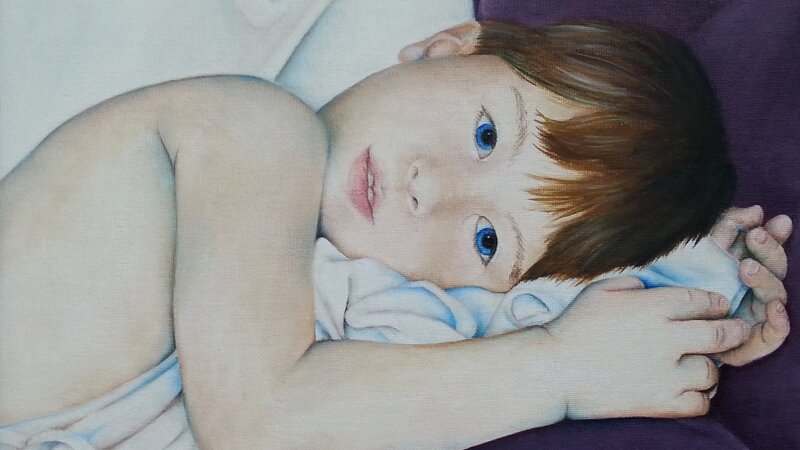 15th Annual Exhibit My Sunshine, Portrait of My Son