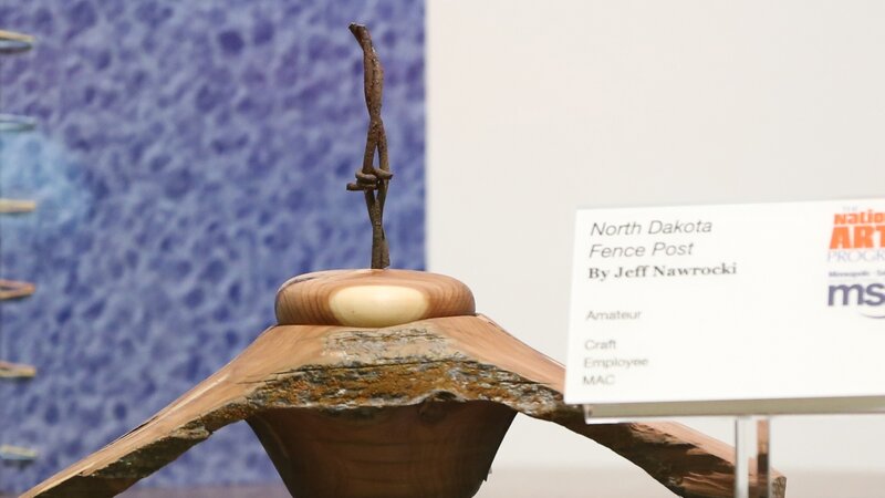 7th Annual Exhibit North Dakota Fence Post