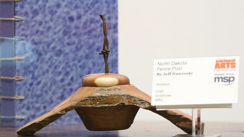 7th Annual Exhibit North Dakota Fence Post