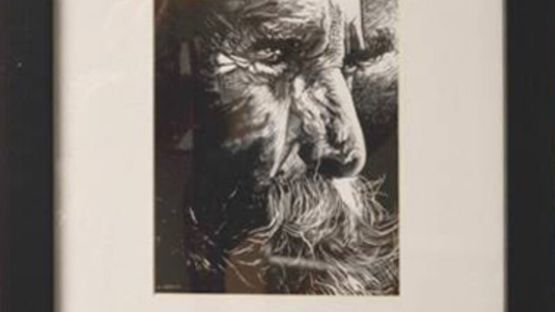 12th Annual Exhibit Old Man's Face