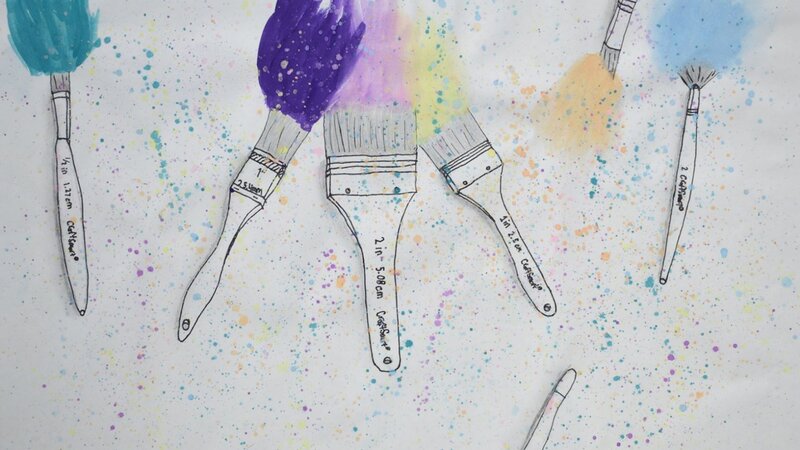 8th Annual Exhibit Paint Splash