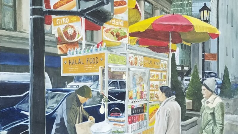 4th Annual Exhibit Halal Cart