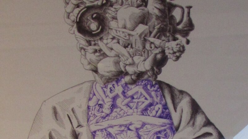 18th Annual Exhibit Purp (After John Singleton Copley)