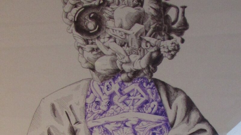 18th Annual Exhibit Purp (After John Singleton Copley)