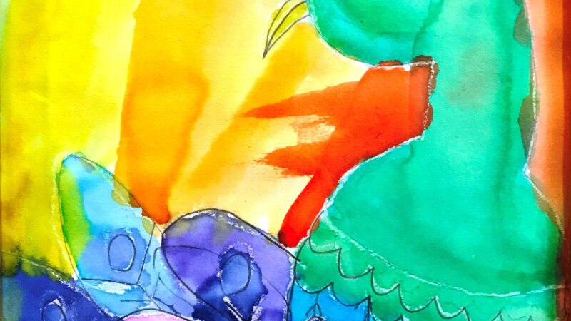 18th Annual Exhibit The Rainbow Peacock