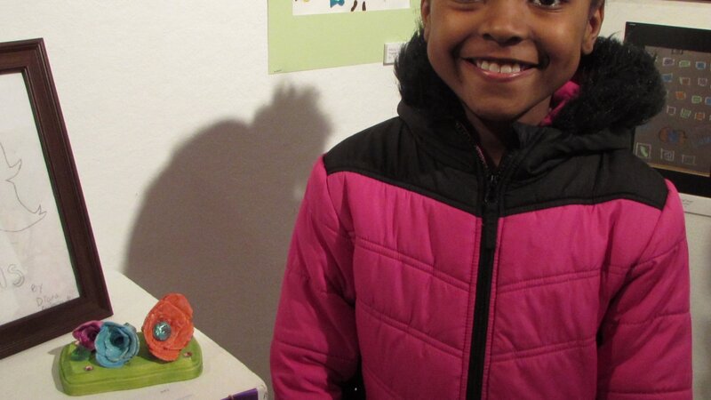 18th Annual Exhibit Sparkly Rose