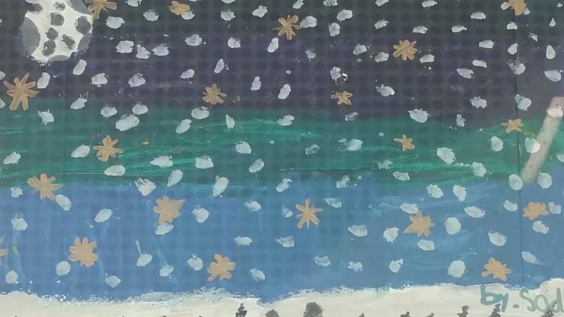 8th Annual Exhibit Snowy Night