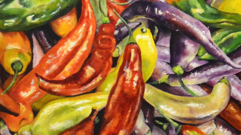 7th Annual Exhibit Spicy Peppers