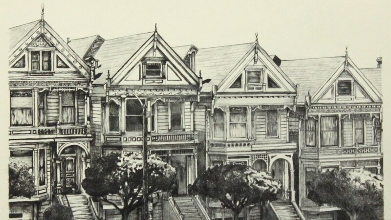 6th Annual Exhibit The Painted Ladies