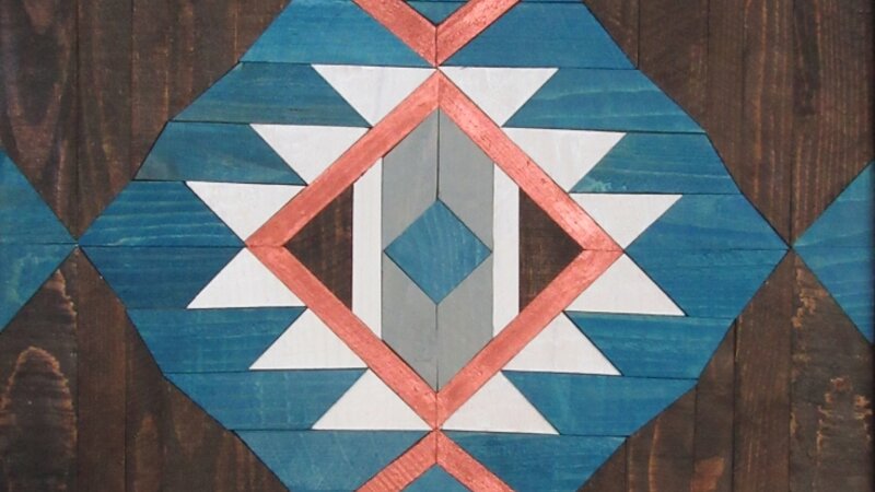 14th Annual Exhibit Tiled Wood