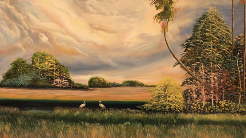 14th Annual Exhibit Serenity on a Pond at Orlando Wetlands Park