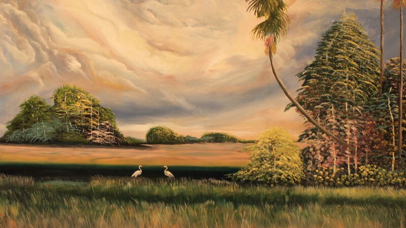 14th Annual Exhibit Serenity on a Pond at Orlando Wetlands Park