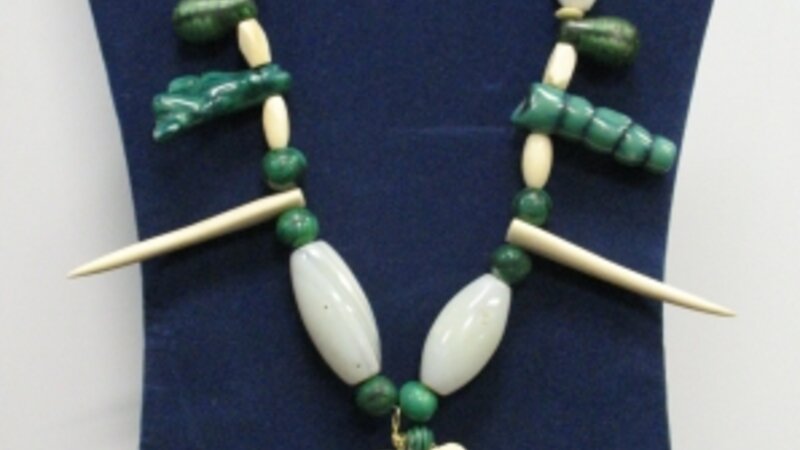 14th Annual Exhibit Mother Africa Beaded Necklace