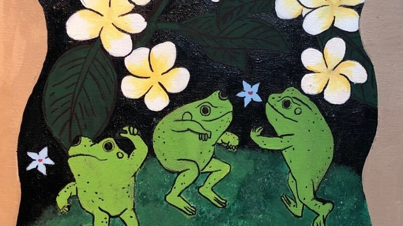 13th Annual Exhibit Dancing Frogs