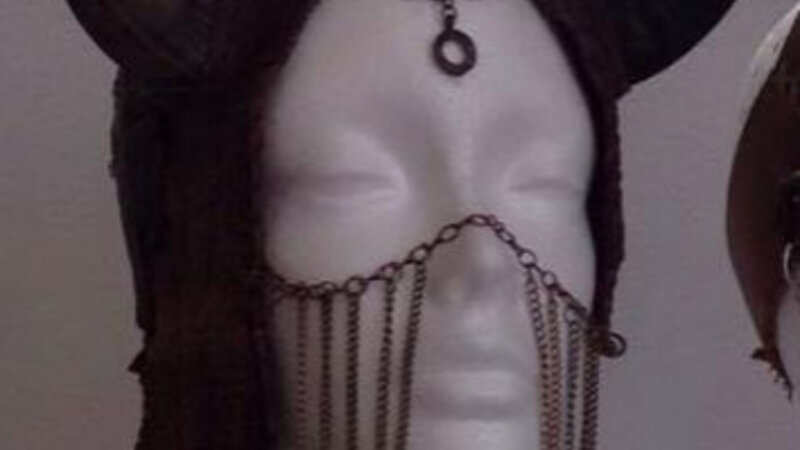 10th Annual Exhibit Dark Headress