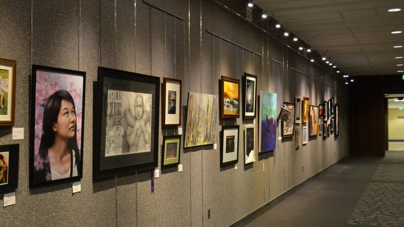 7th Annual Exhibit One of the very professional displays of art in the Turner Concourse at Johns Hopkins Medicine