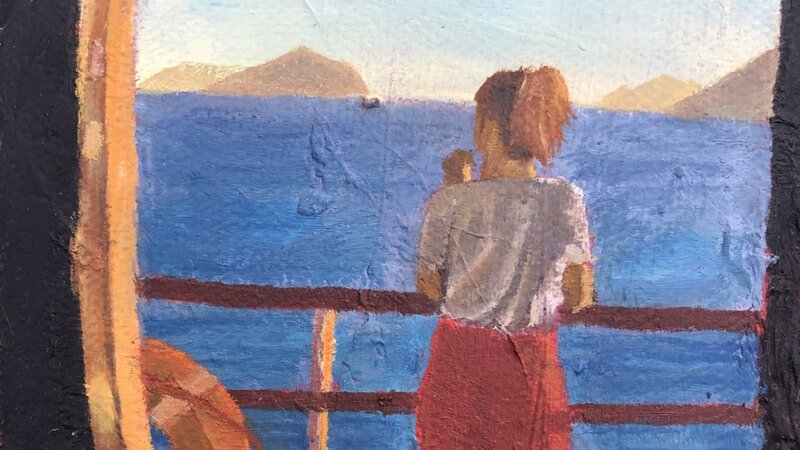 15th Annual Exhibit Sunrise on a Ship