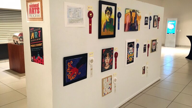 8th Annual Exhibit Art on display at the 8th Annual VIA Metropolitan Transit show