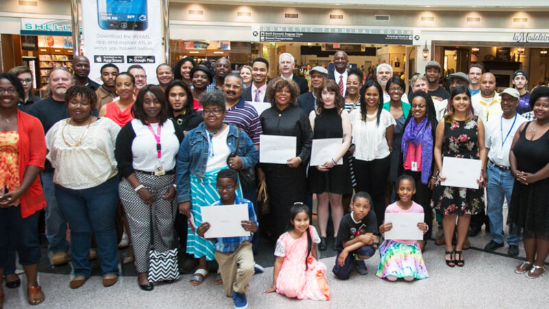 3rd Exhibit All this year's participants who attended the awards reception were honored with a group picture.