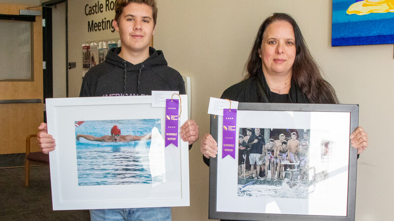 12th Annual Exhibit "Untitled" and "Spirit"