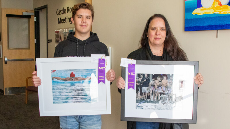 12th Annual Exhibit "Untitled" and "Spirit"