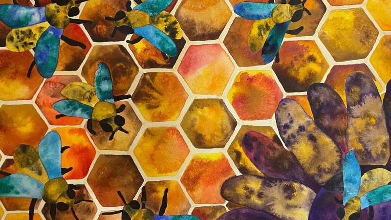 12th Annual Exhibit Honey Bees