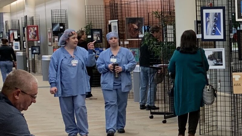 5th Annual Exhibit Advocate-Aurora St. Luke’s Medical Center exhibit on display