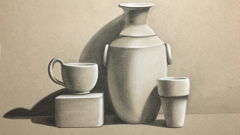 14th Annual Exhibit Still Life Vessels