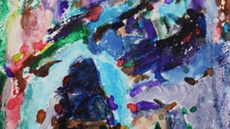 12th Annual Exhibit Rainbow Swirl