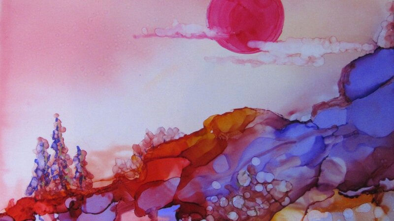 27th Annual Exhibit Red Sun