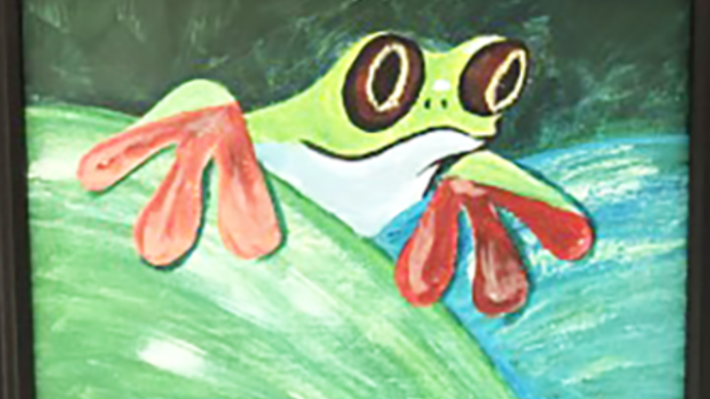 10th Annual Exhibit Frog