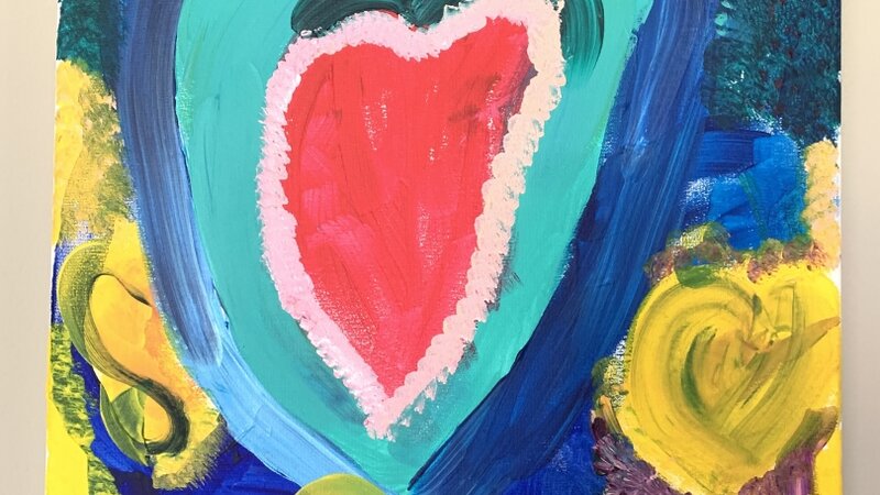 13th Annual Exhibit Rainbow Hearts